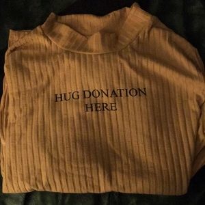 Hug Donation Here T-Shirt